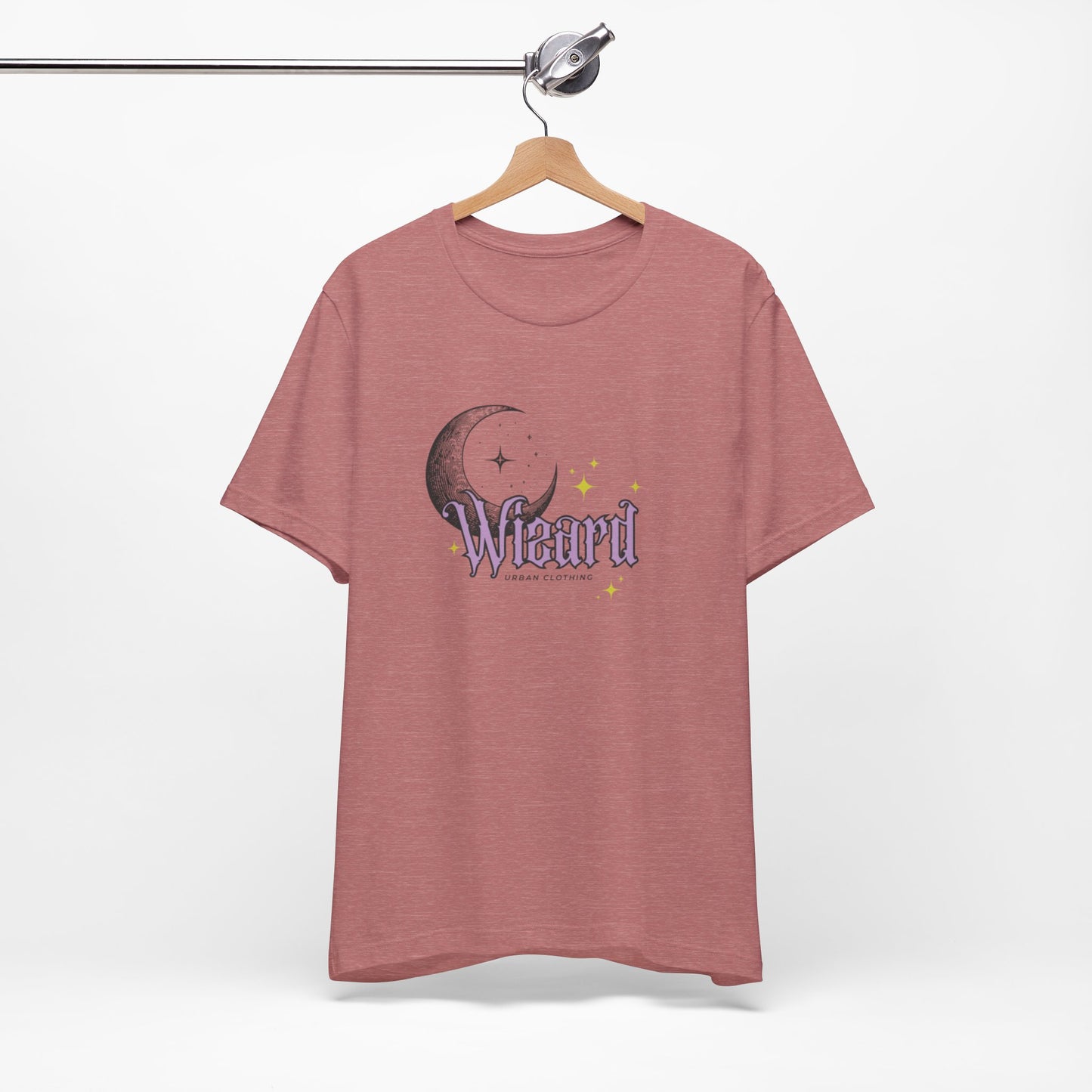 Mystical Wizard Graphic Tee, Unisex Short Sleeve Shirt for Gift
