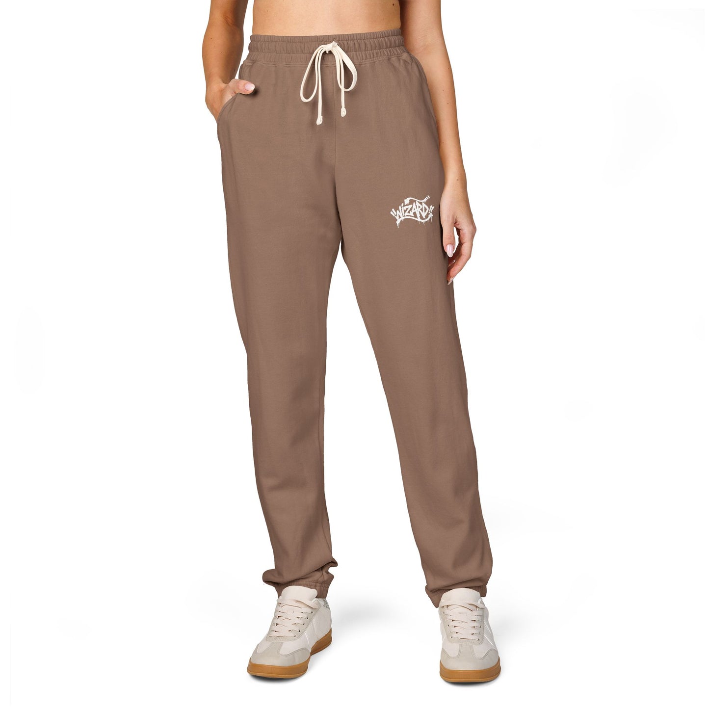 Comfortable Unisex Fleece Sweatpants with Playful Design