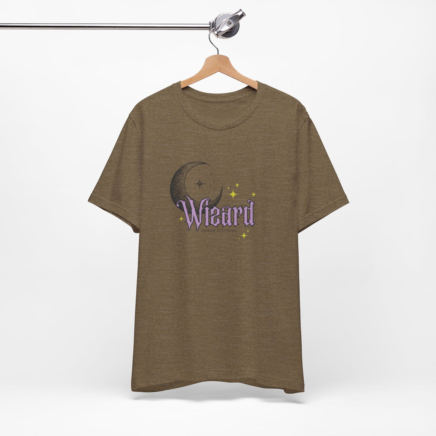 Mystical Wizard Graphic Tee, Unisex Short Sleeve Shirt for Gift