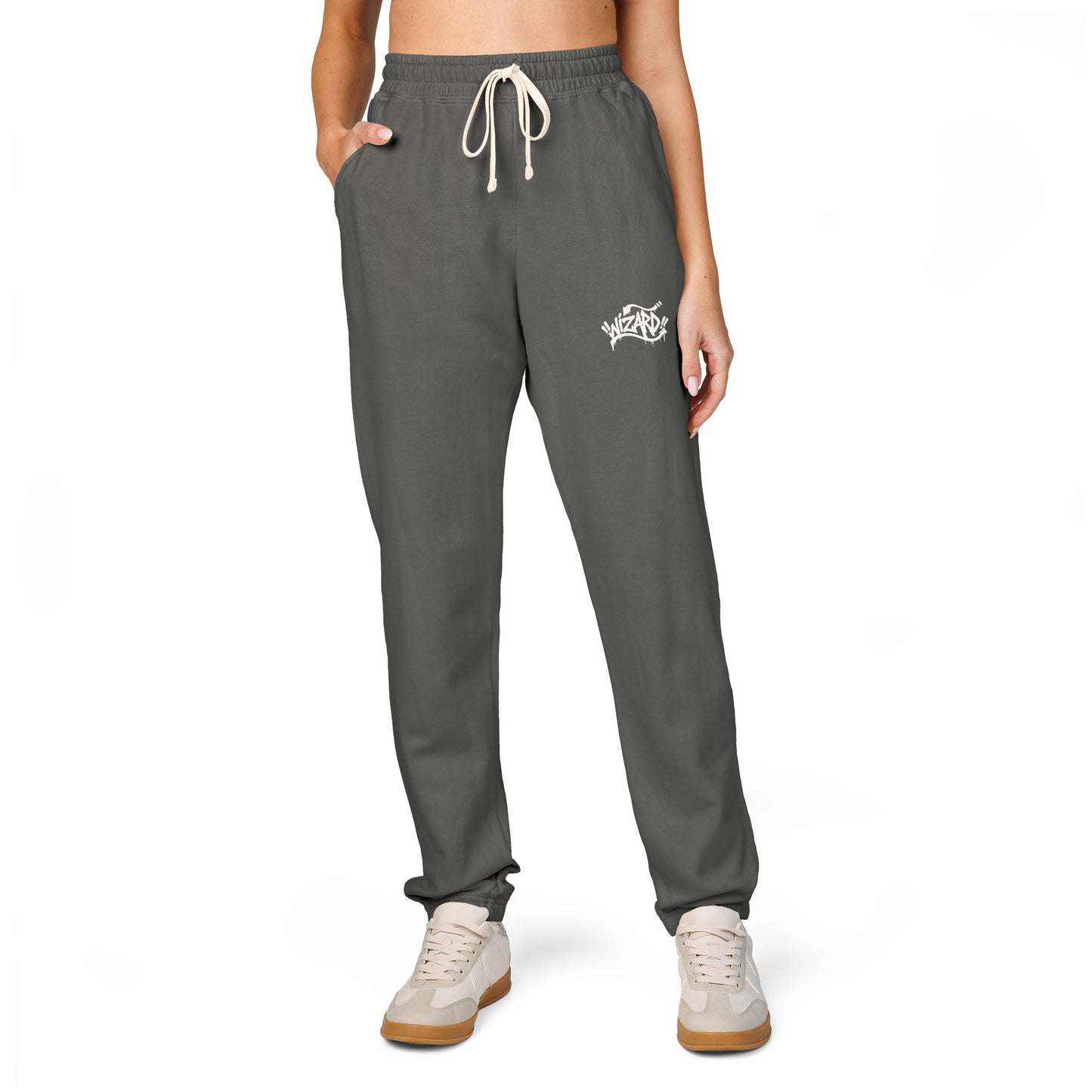 Comfortable Unisex Fleece Sweatpants with Playful Design